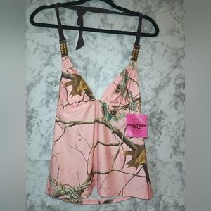 Realtree Girl (L) Bathing Suit Top NWT